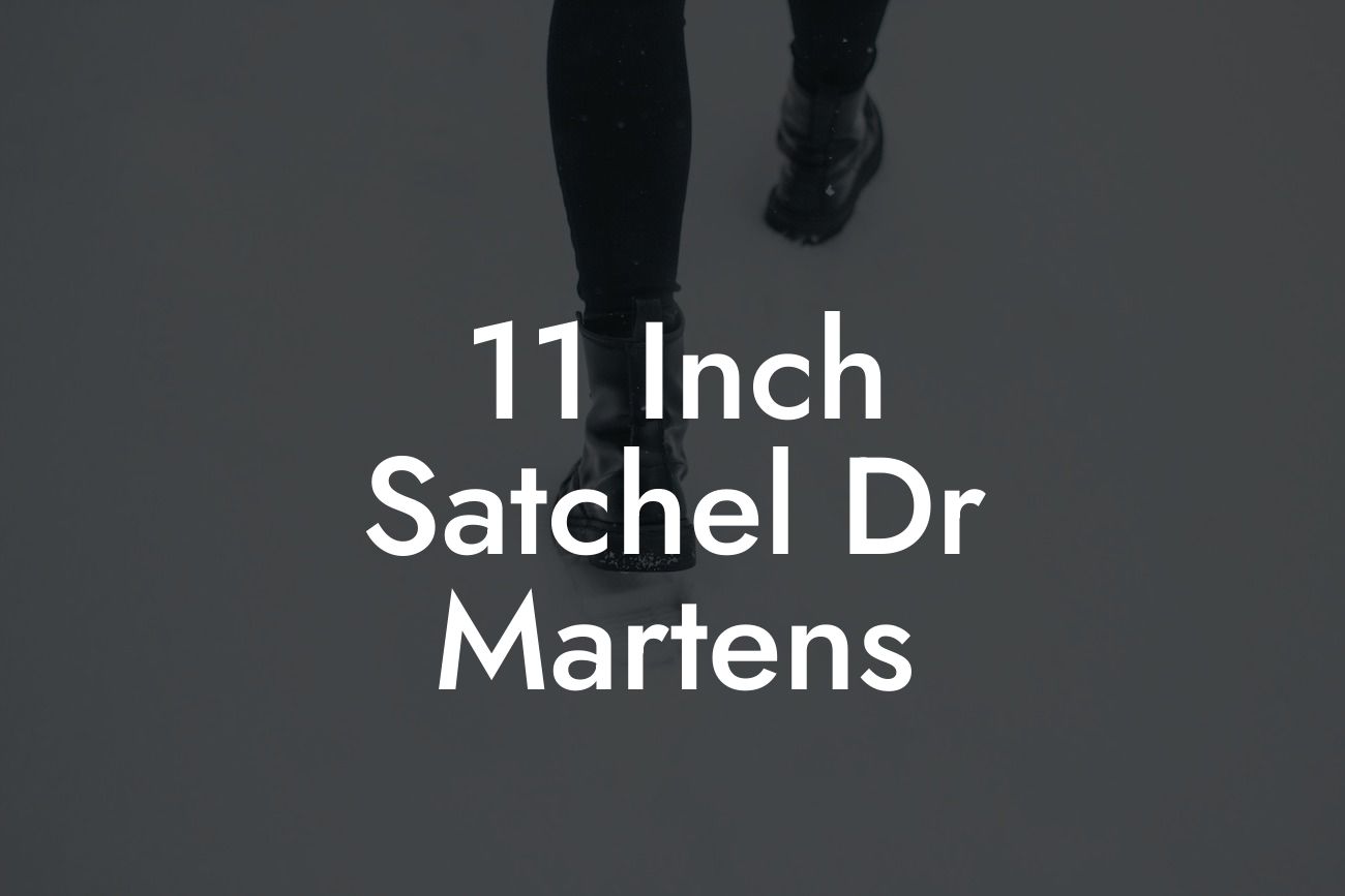 11 Inch Satchel Dr Martens