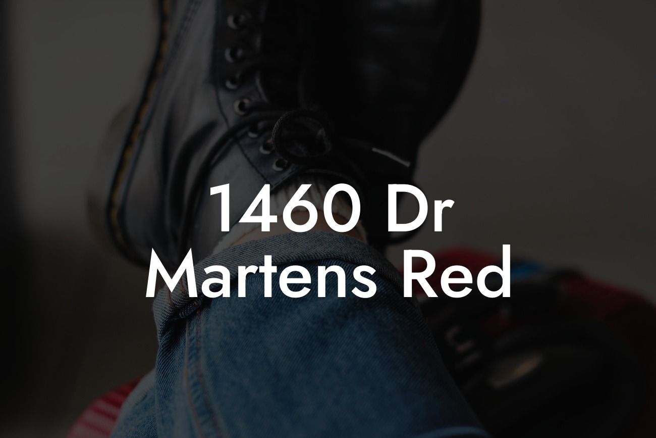1460 Dr Martens Red