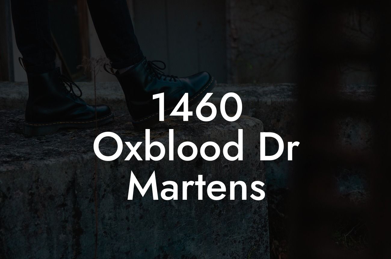 1460 Oxblood Dr Martens