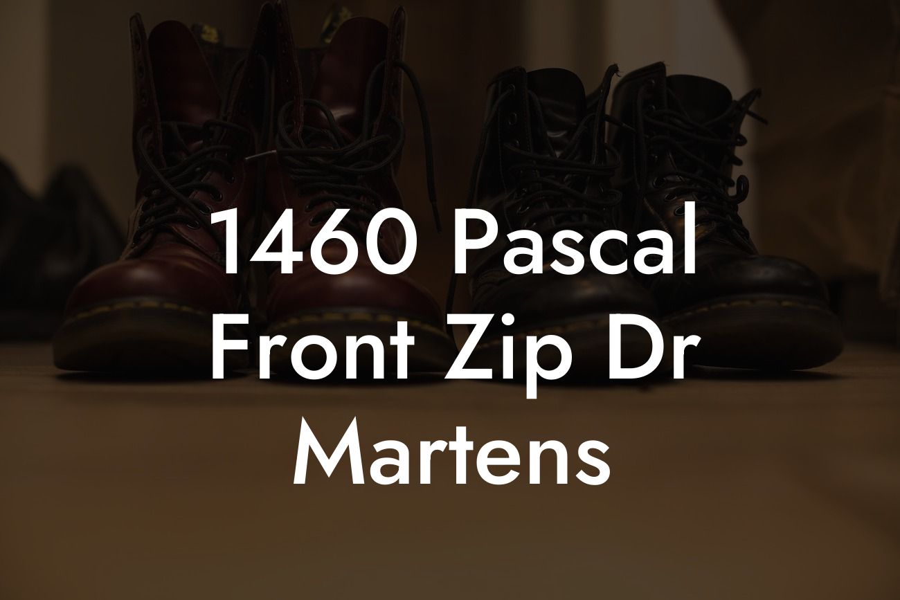 1460 Pascal Front Zip Dr Martens