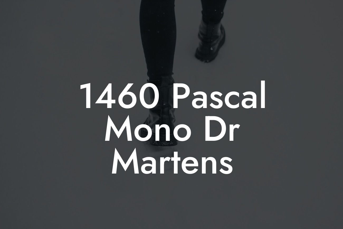 1460 Pascal Mono Dr Martens