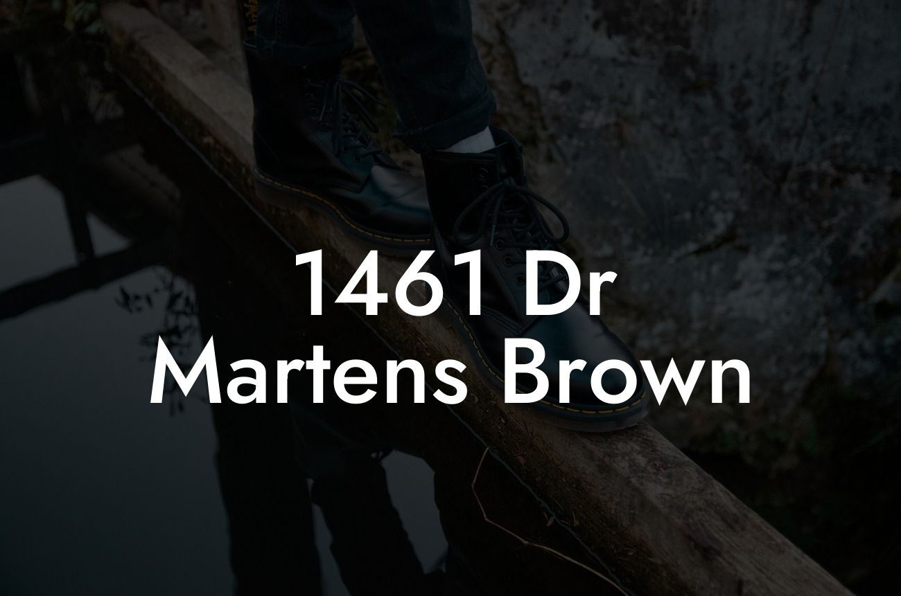 1461 Dr Martens Brown