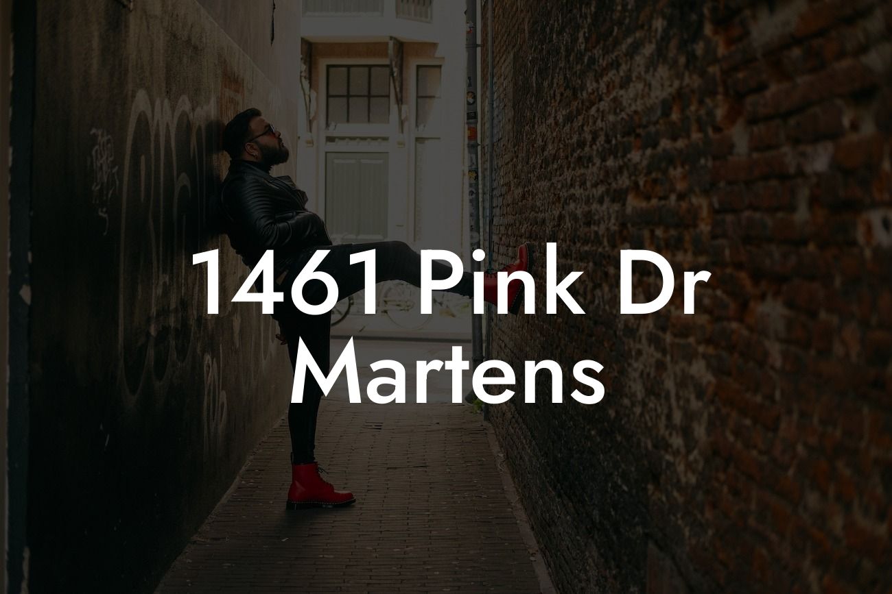 1461 Pink Dr Martens