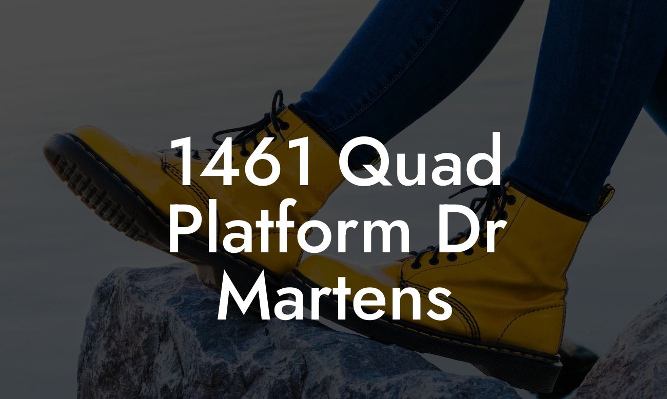 1461 Quad Platform Dr Martens