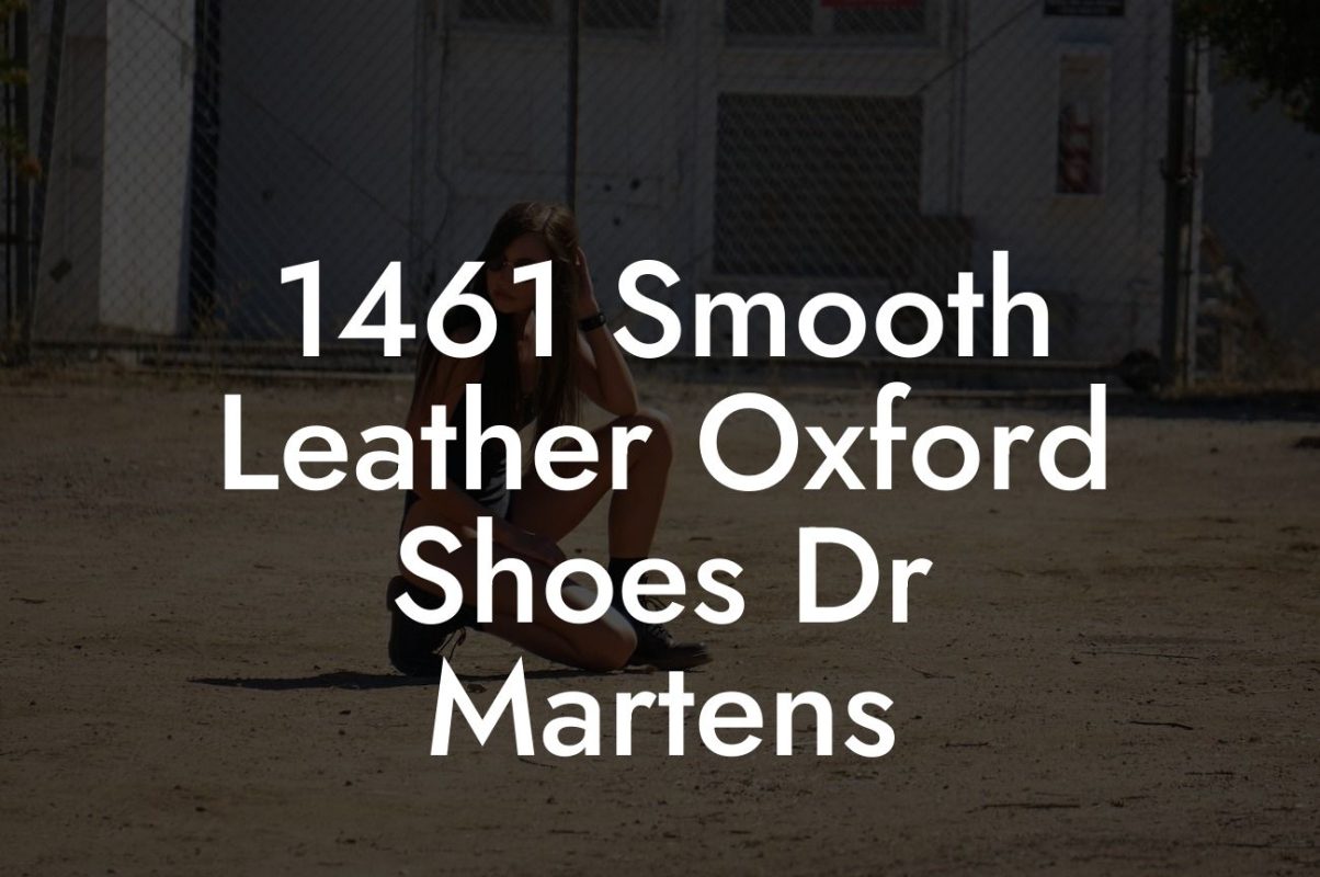 1461 Smooth Leather Oxford Shoes Dr Martens