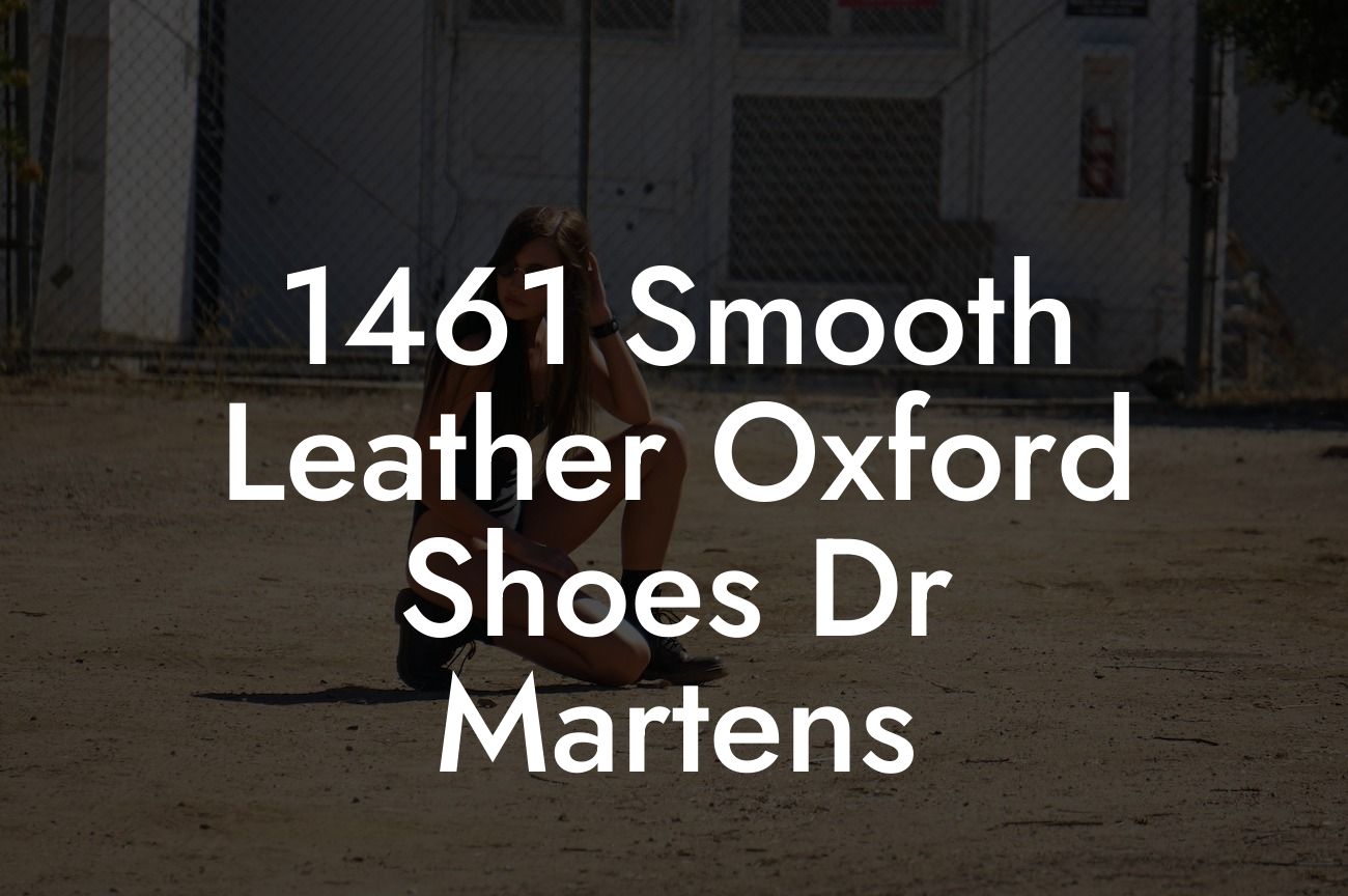 1461 Smooth Leather Oxford Shoes Dr Martens