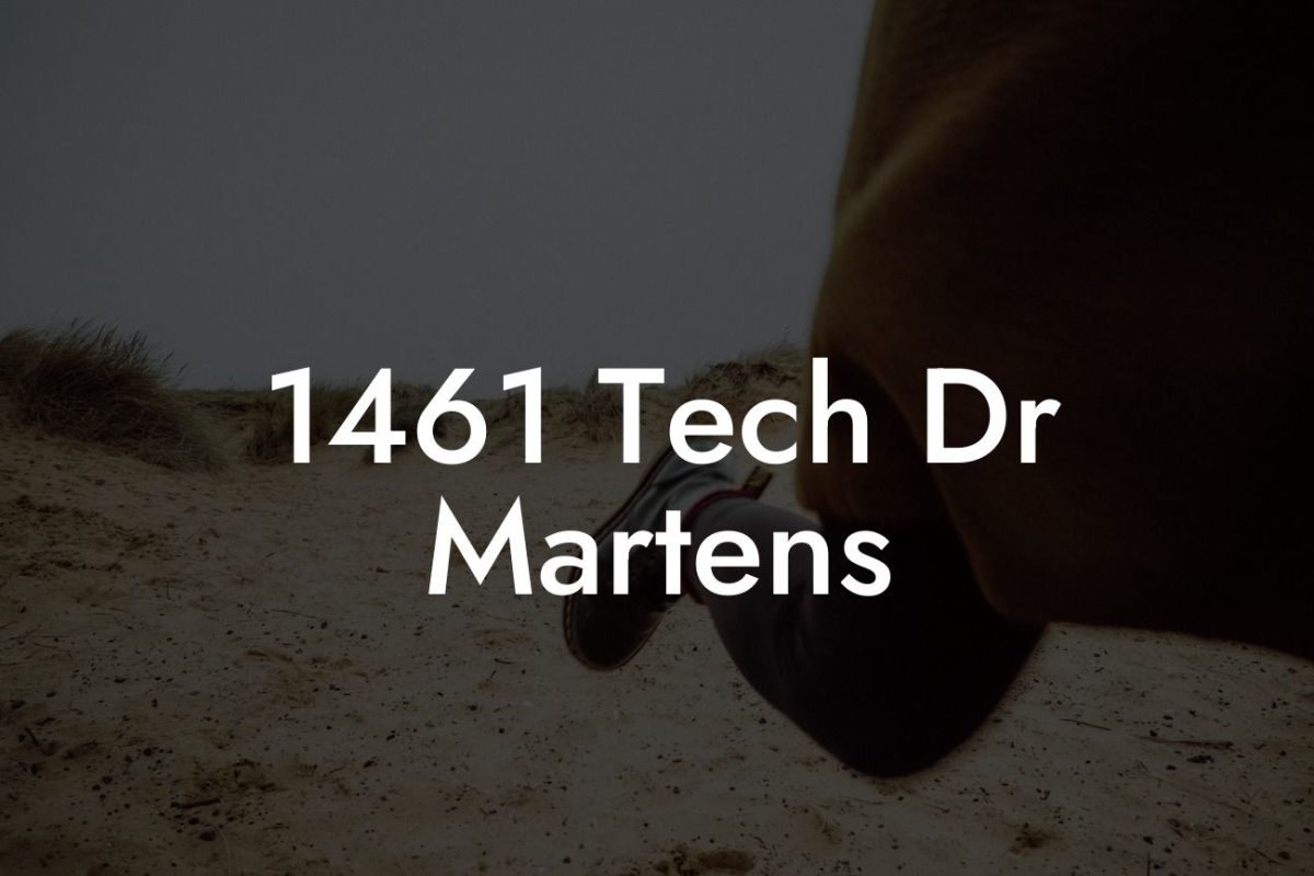 1461 Tech Dr Martens