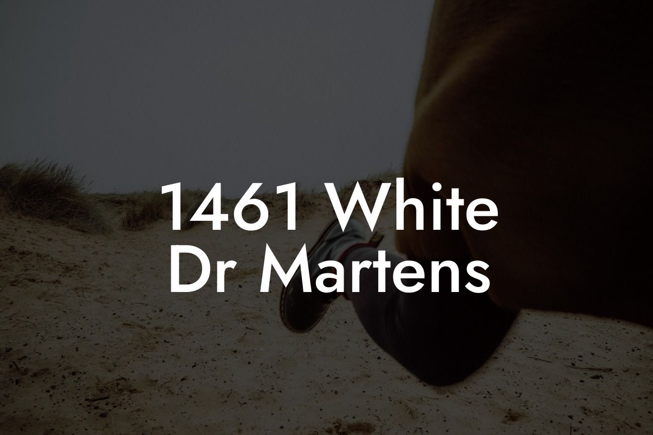 1461 White Dr Martens