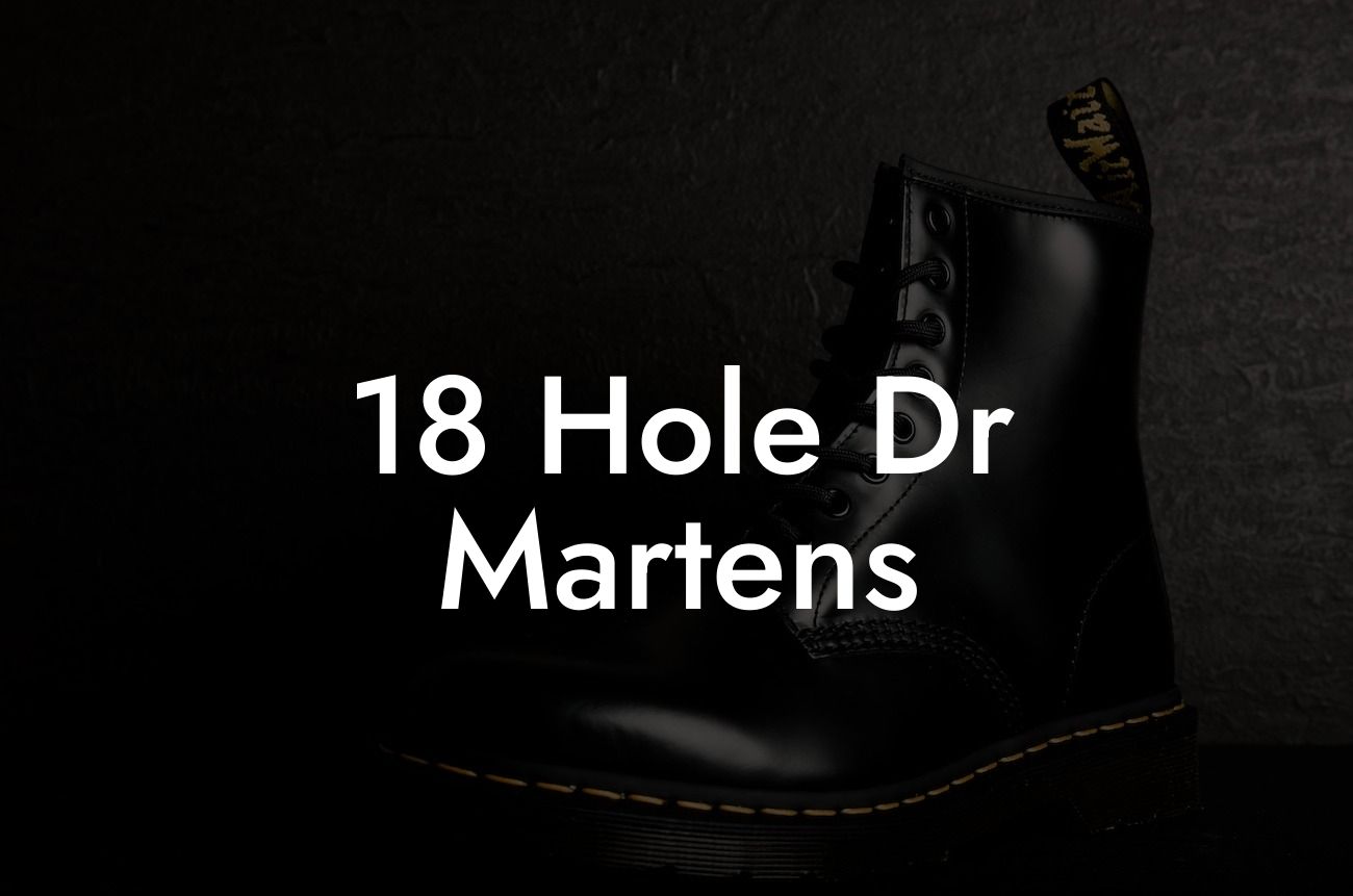 18 Hole Dr Martens