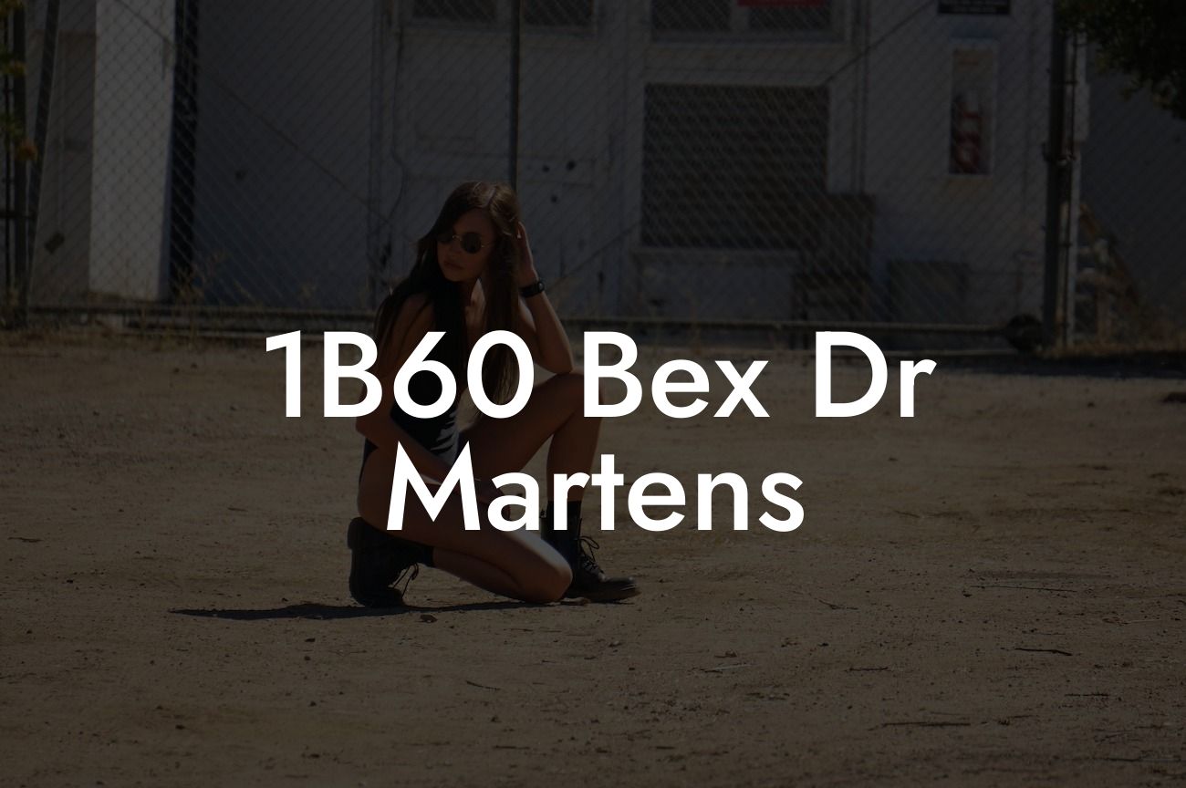 1B60 Bex Dr Martens