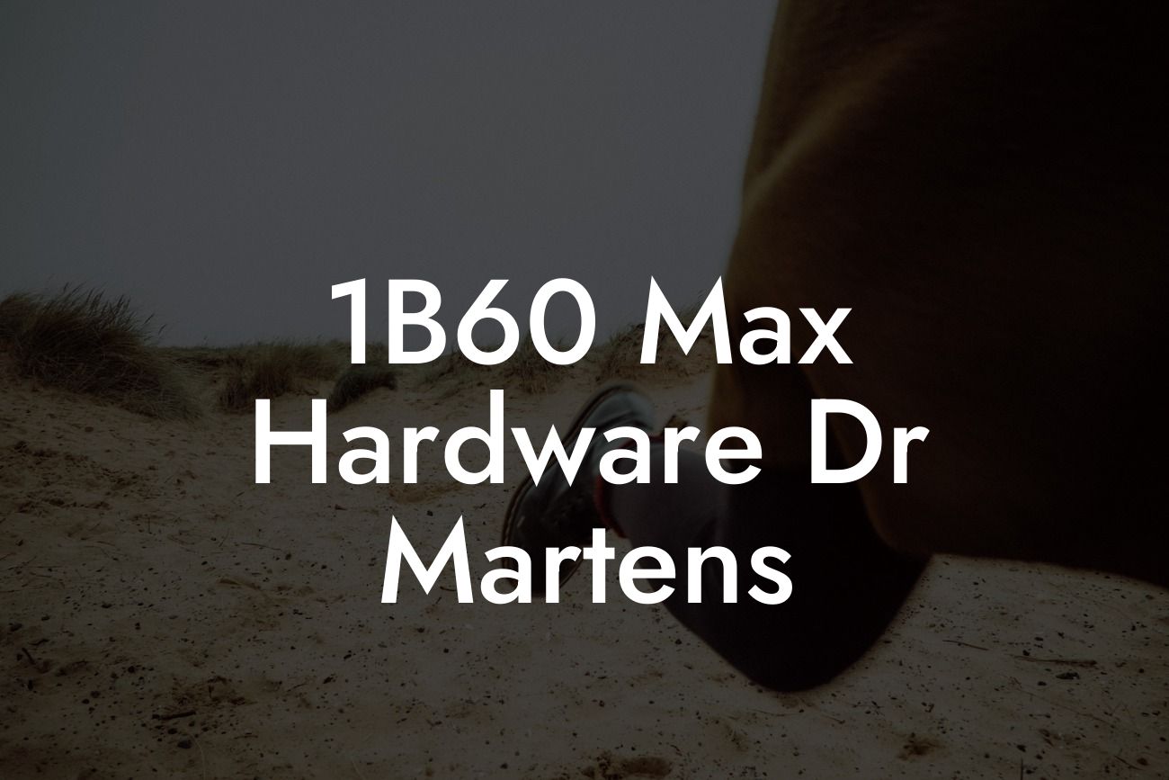 1B60 Max Hardware Dr Martens