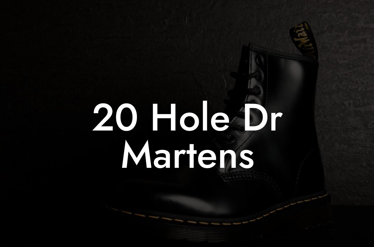 20 Hole Dr Martens