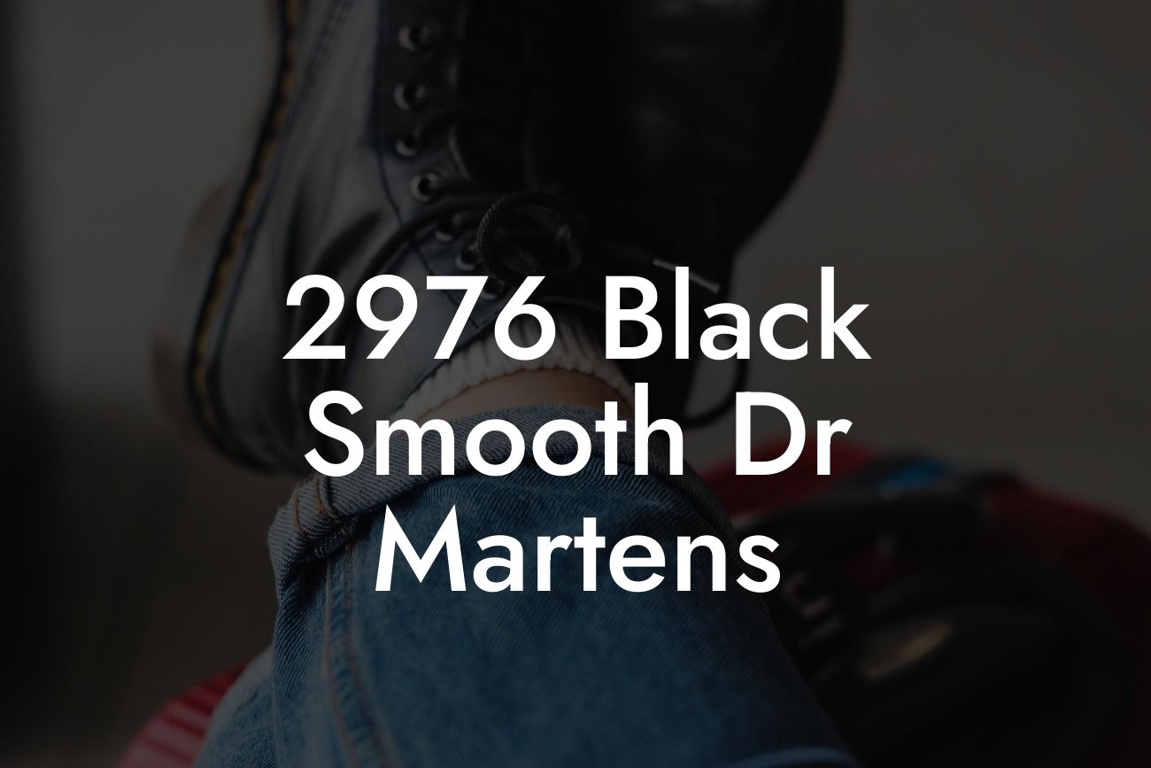 2976 Black Smooth Dr Martens