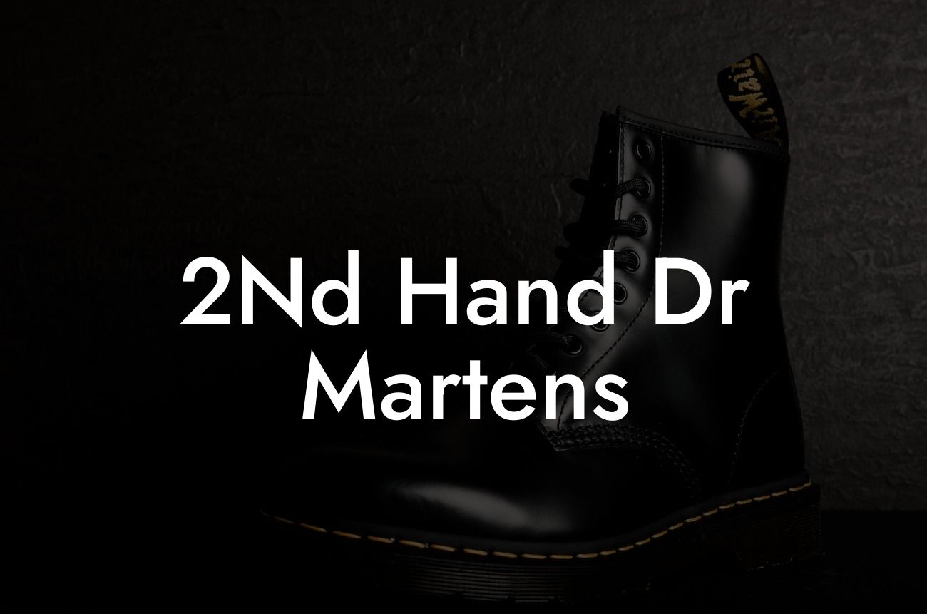 2Nd Hand Dr Martens