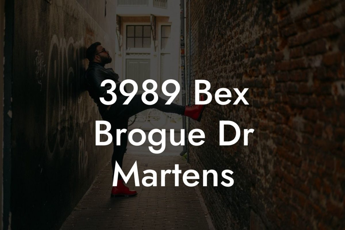 3989 Bex Brogue Dr Martens