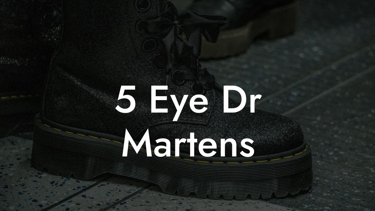5 Eye Dr Martens