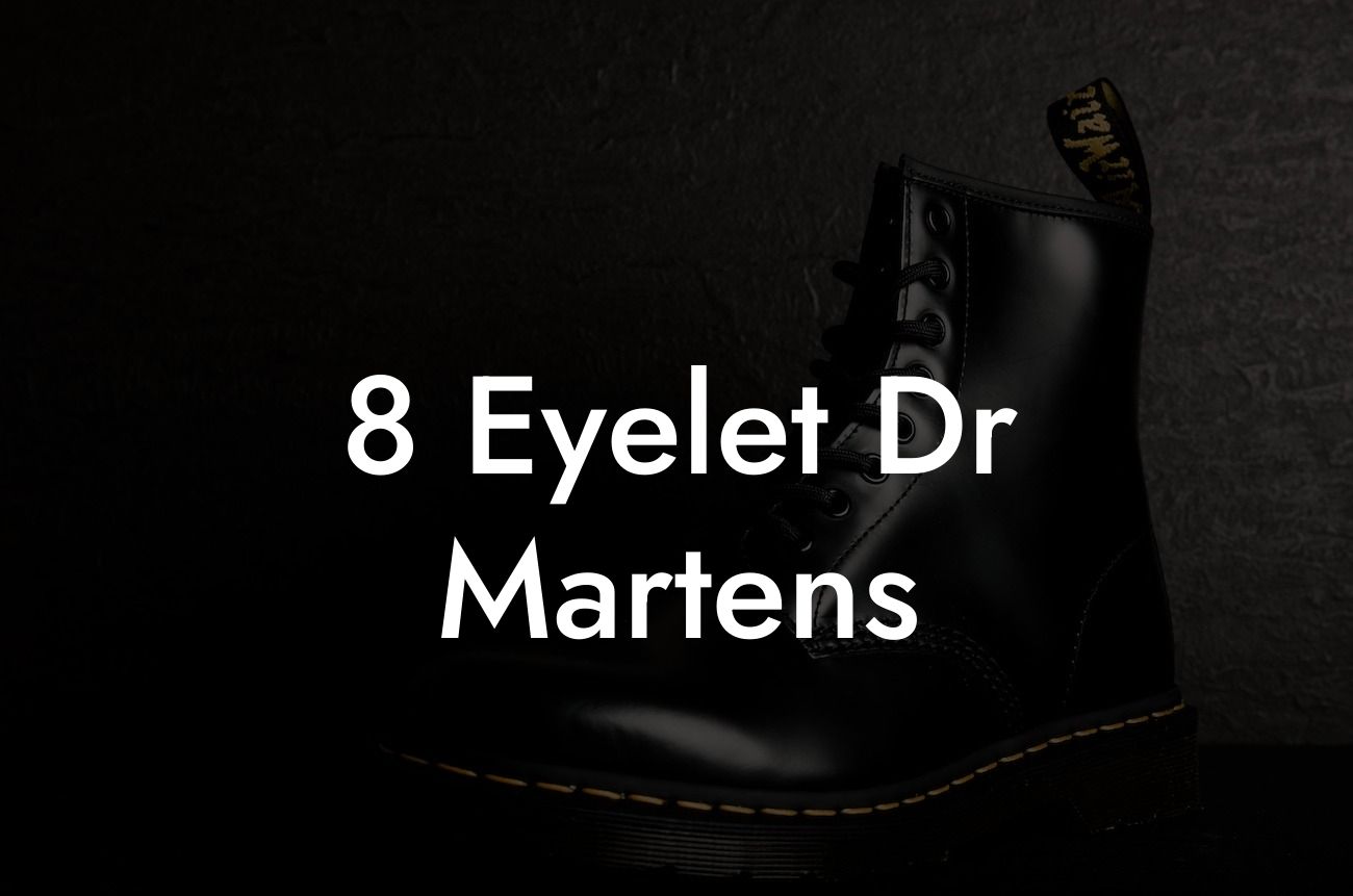 8 Eyelet Dr Martens