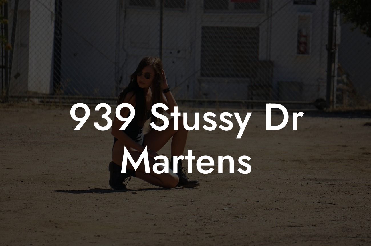 939 Stussy Dr Martens
