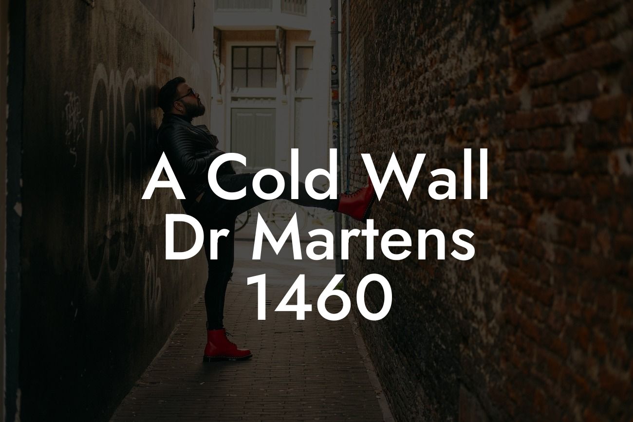 A Cold Wall Dr Martens 1460