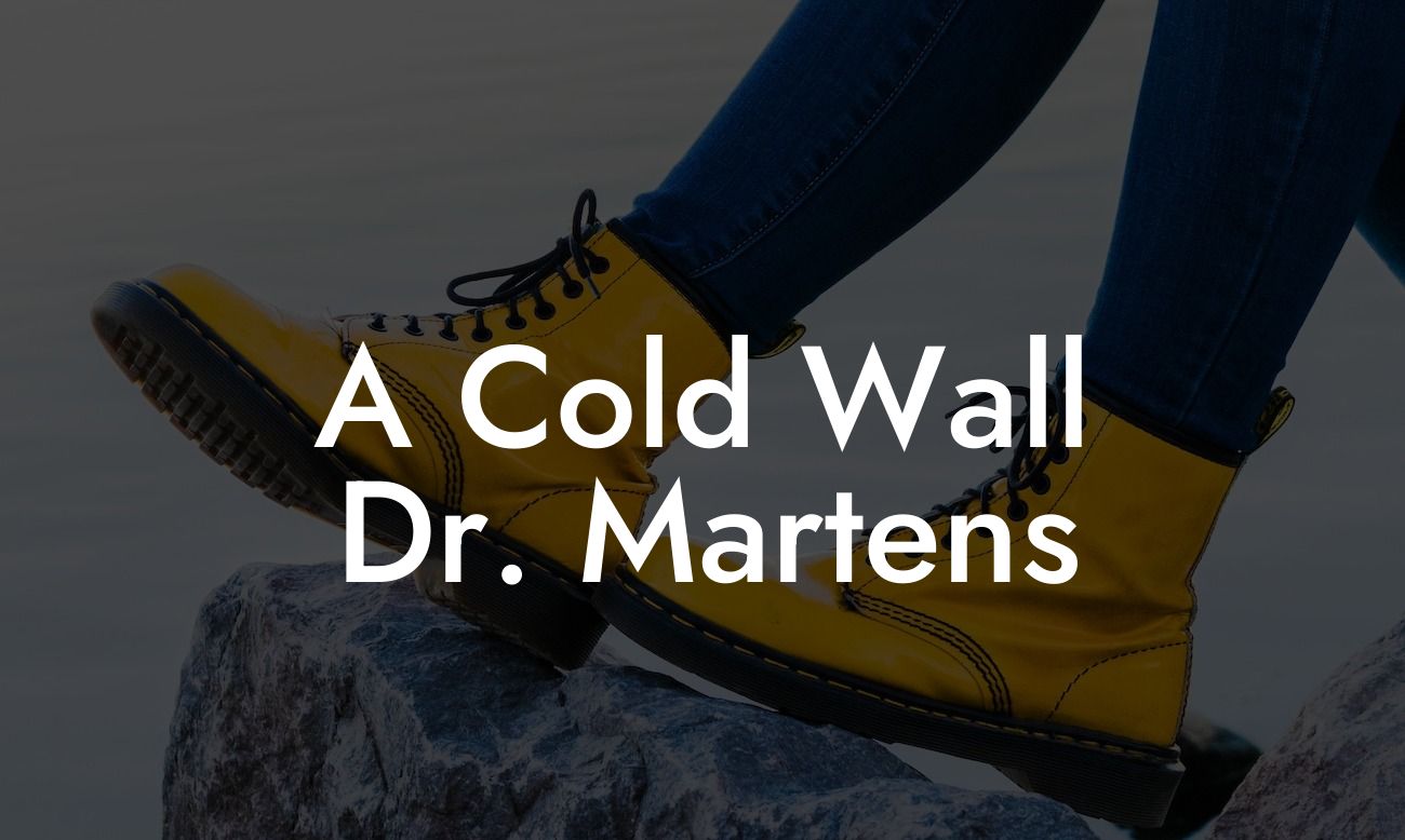 A Cold Wall Dr Martens