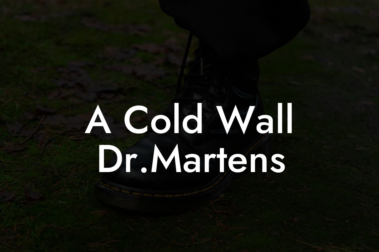 A Cold Wall Dr.Martens