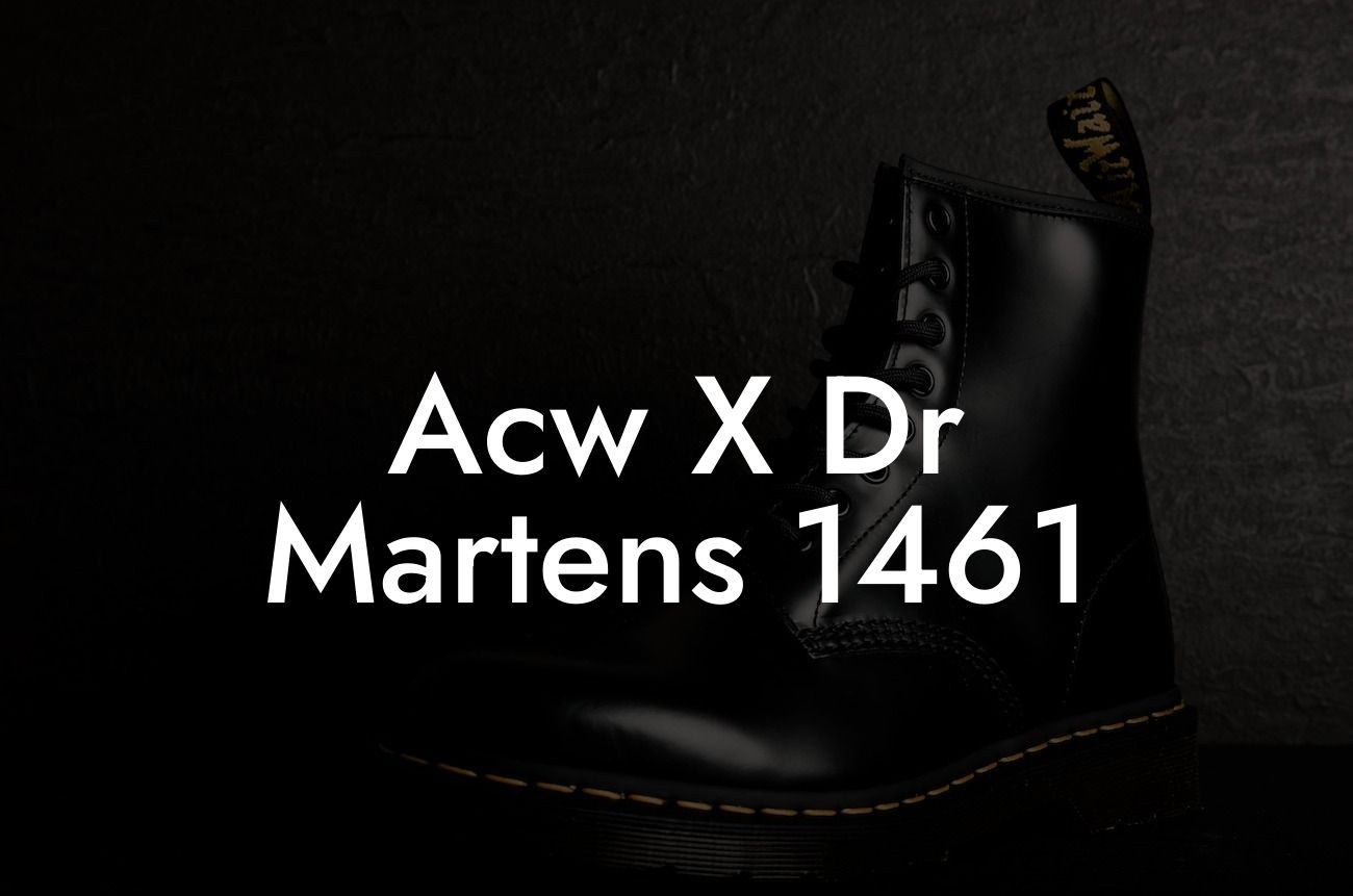 Acw X Dr Martens 1461