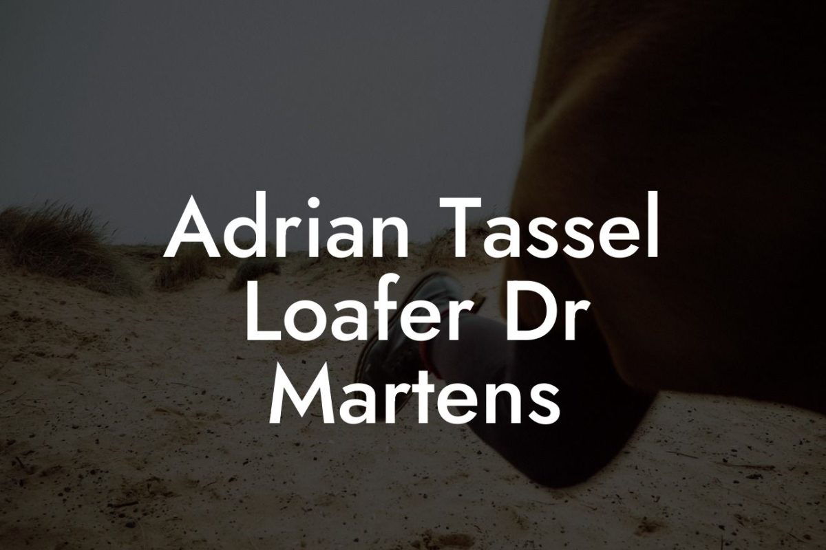 Adrian Tassel Loafer Dr Martens