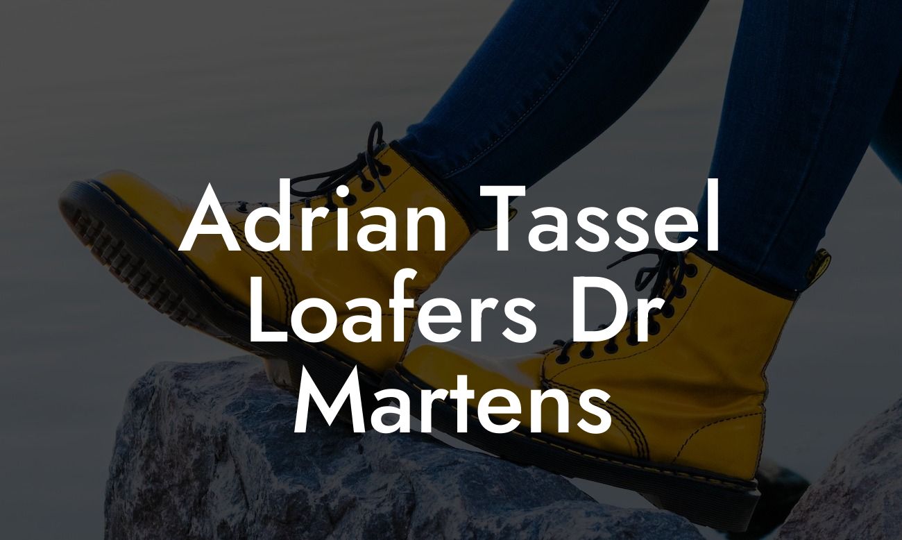 Adrian Tassel Loafers Dr Martens