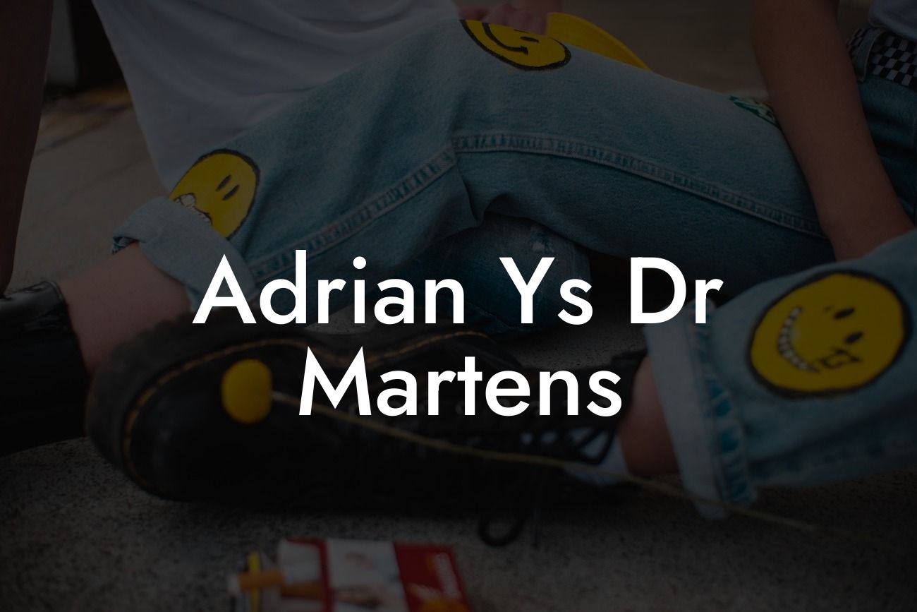 Adrian Ys Dr Martens