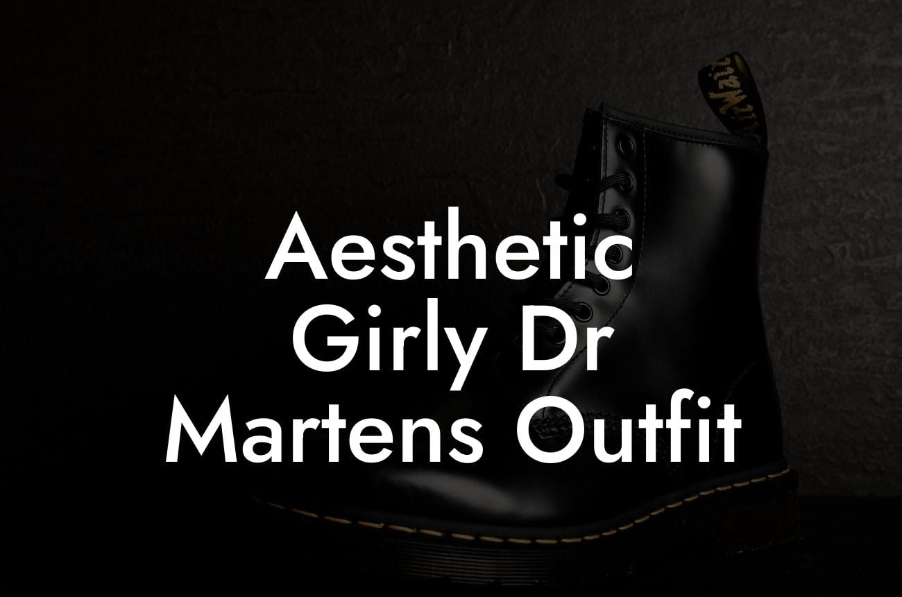 Aesthetic Girly Dr Martens Outfit