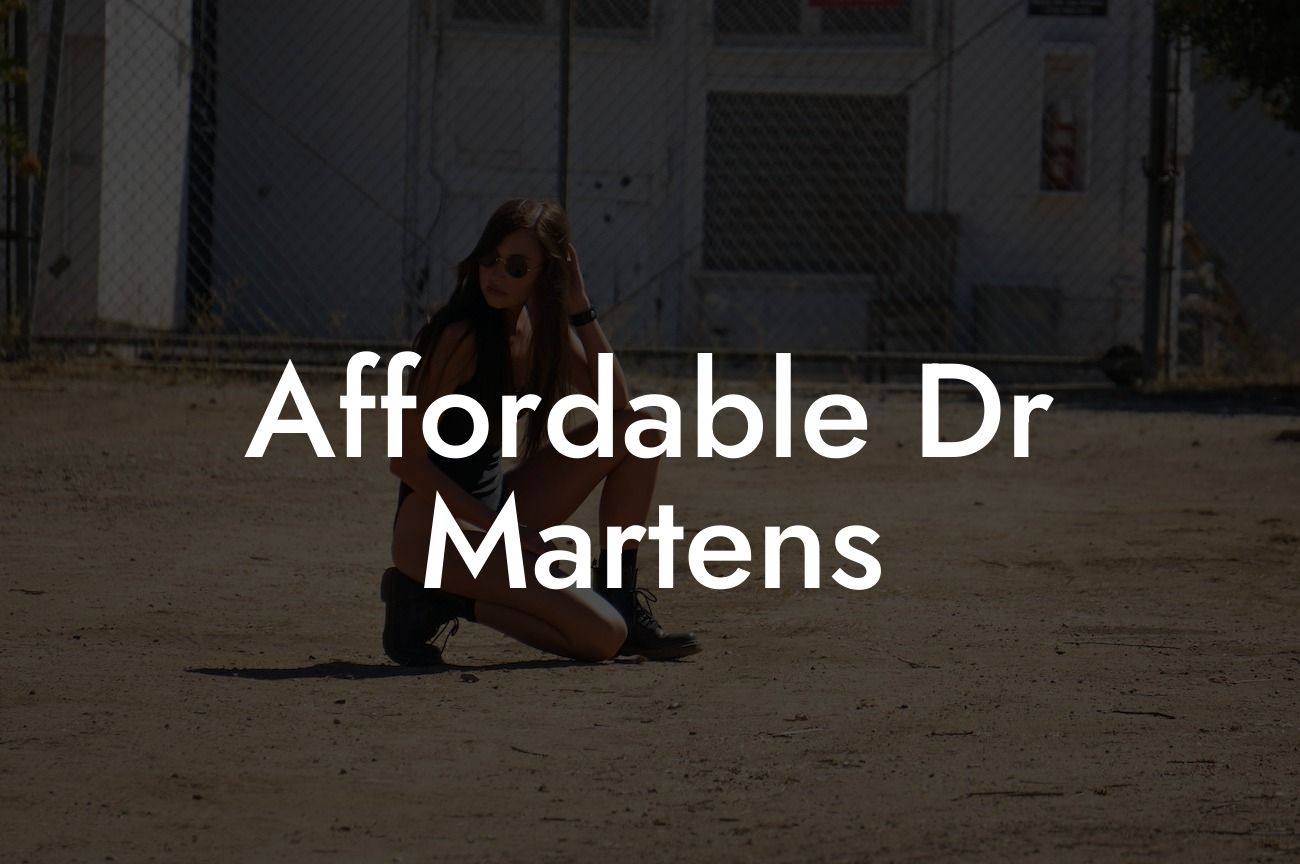 Affordable Dr Martens