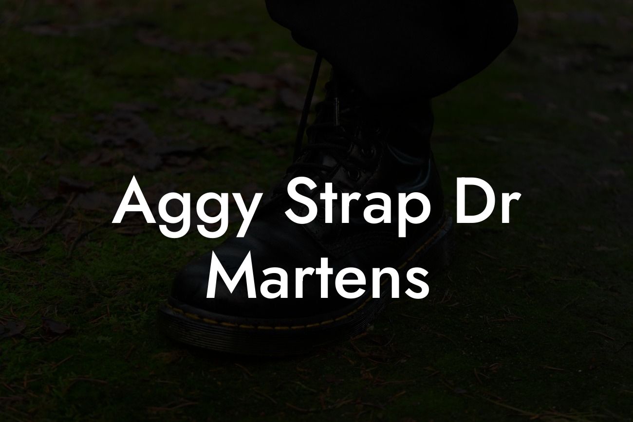 Aggy Strap Dr Martens