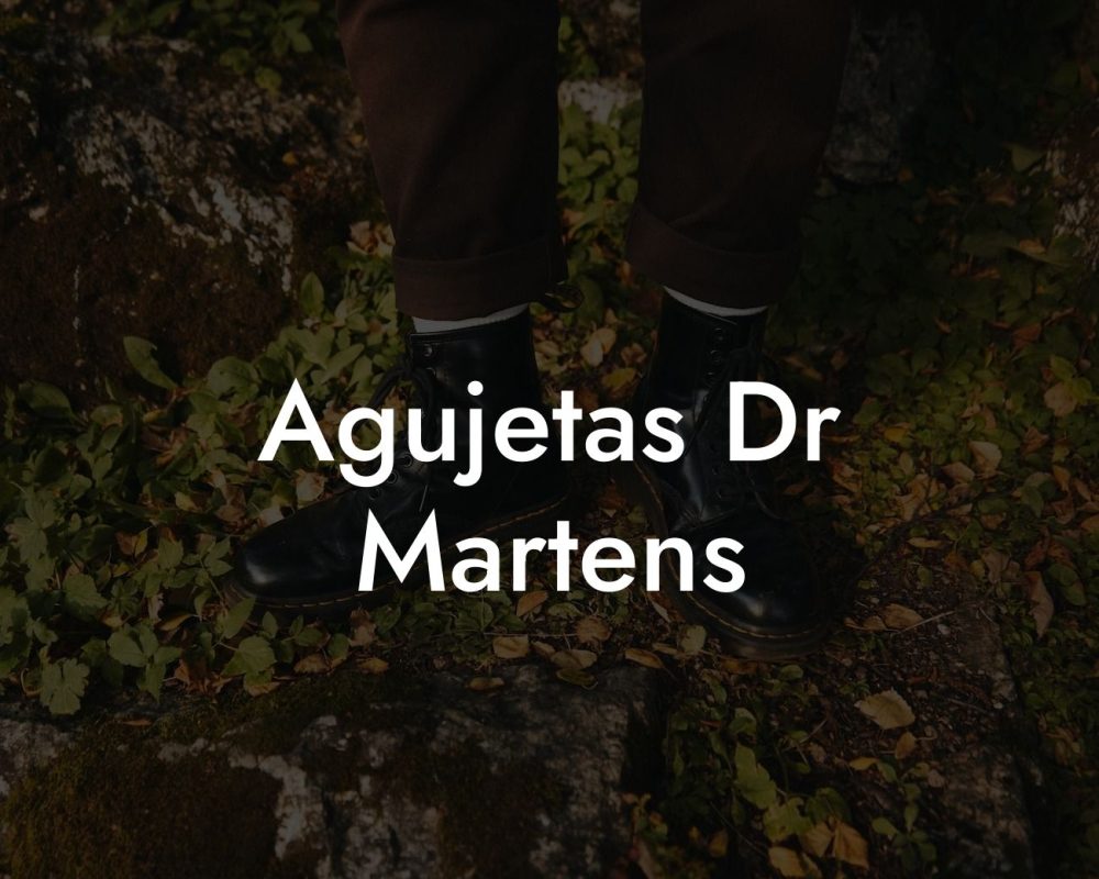 Agujetas Dr Martens