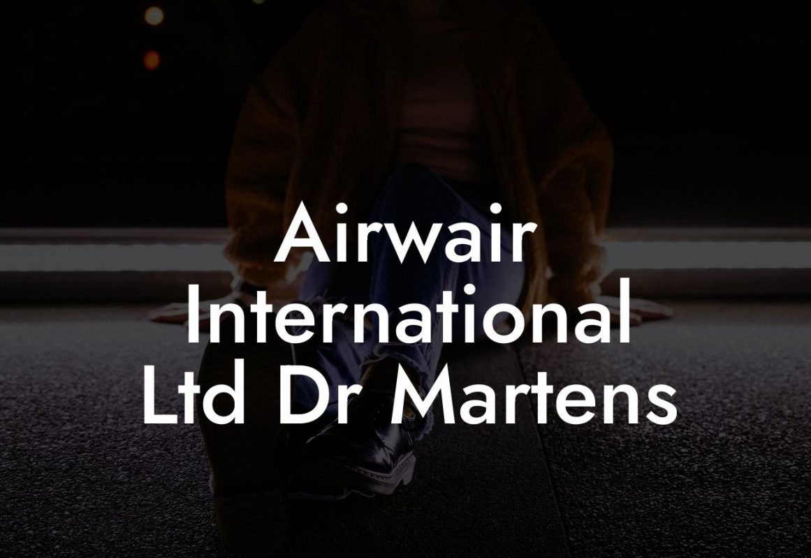 Airwair International Ltd Dr Martens