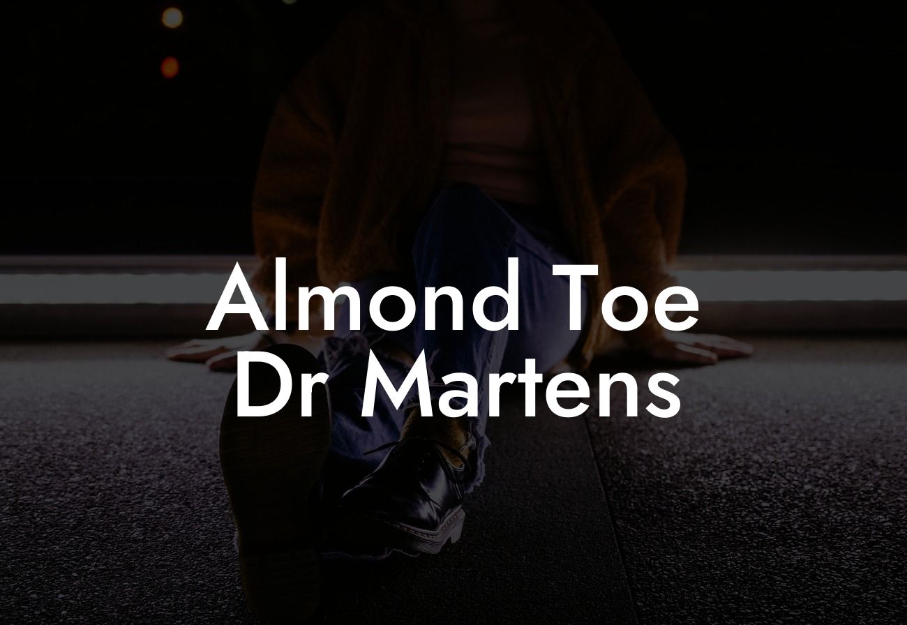 Almond Toe Dr Martens