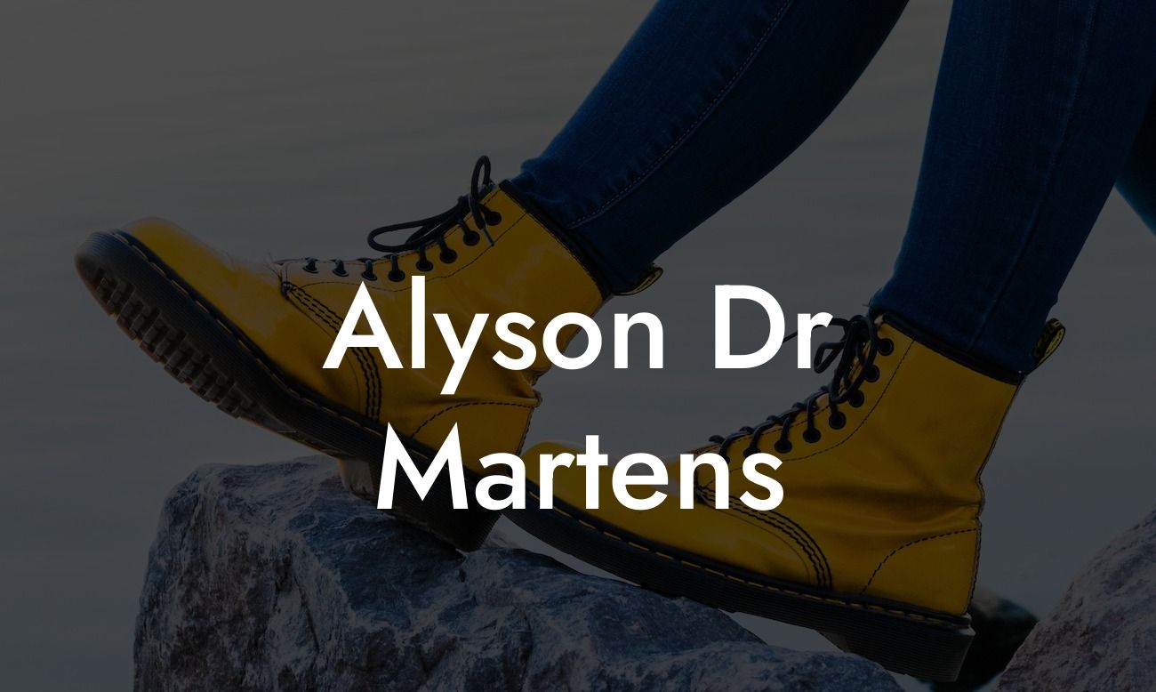 Alyson Dr Martens