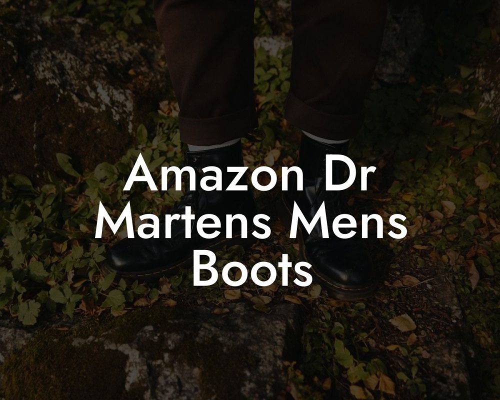 Amazon Dr Martens Mens Boots