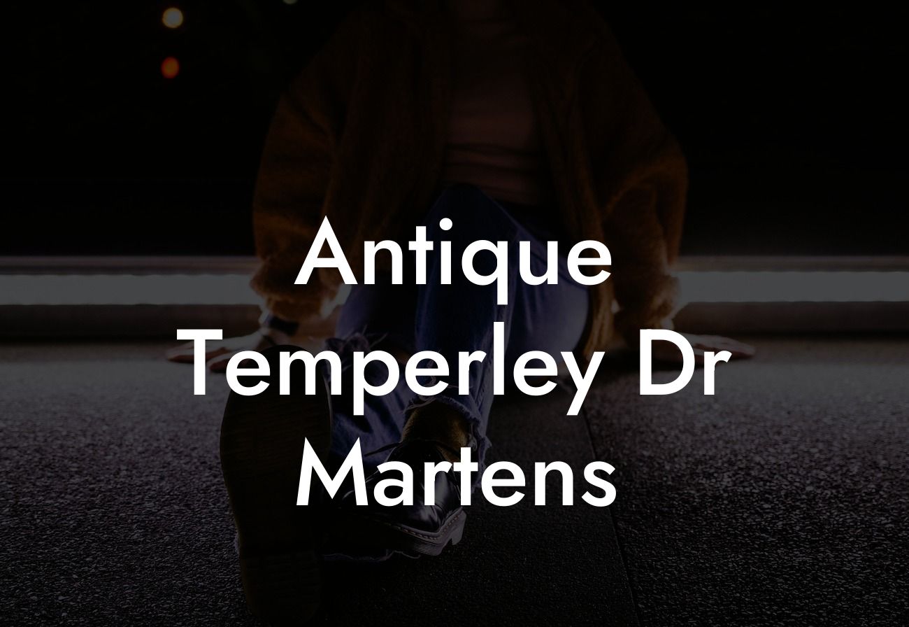 Antique Temperley Dr Martens