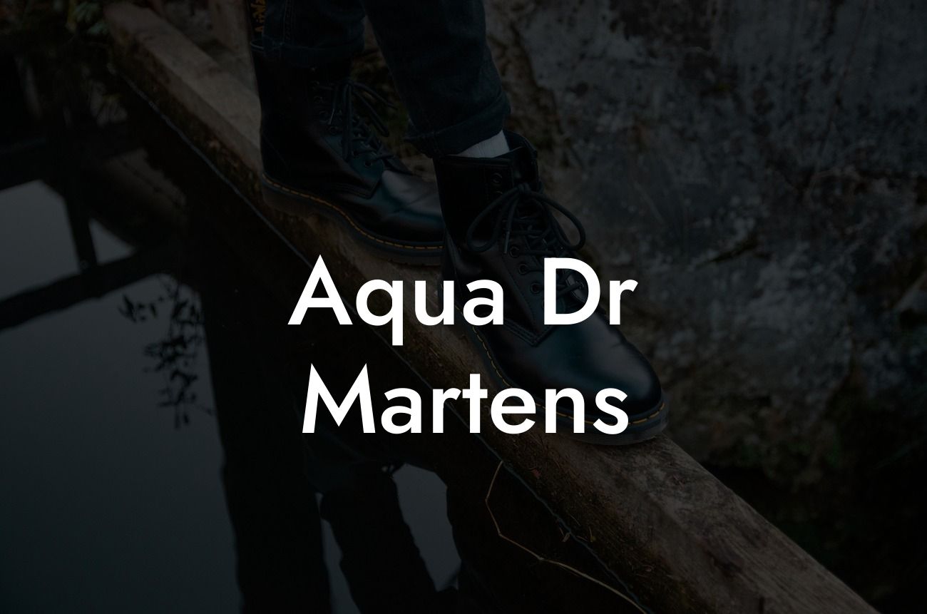 Aqua Dr Martens