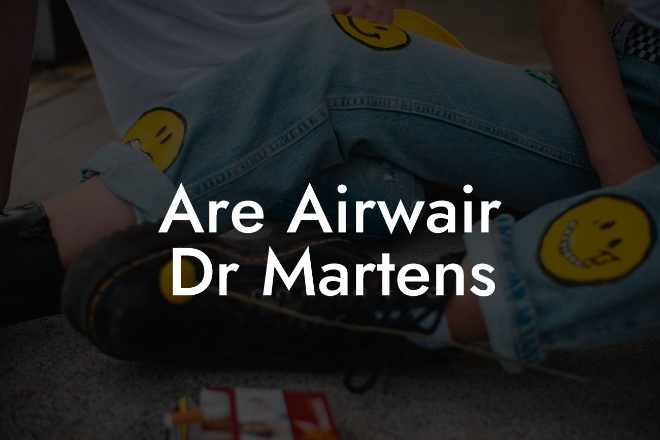 Are Airwair Dr Martens