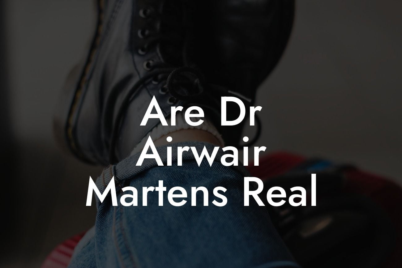 Are Dr Airwair Martens Real