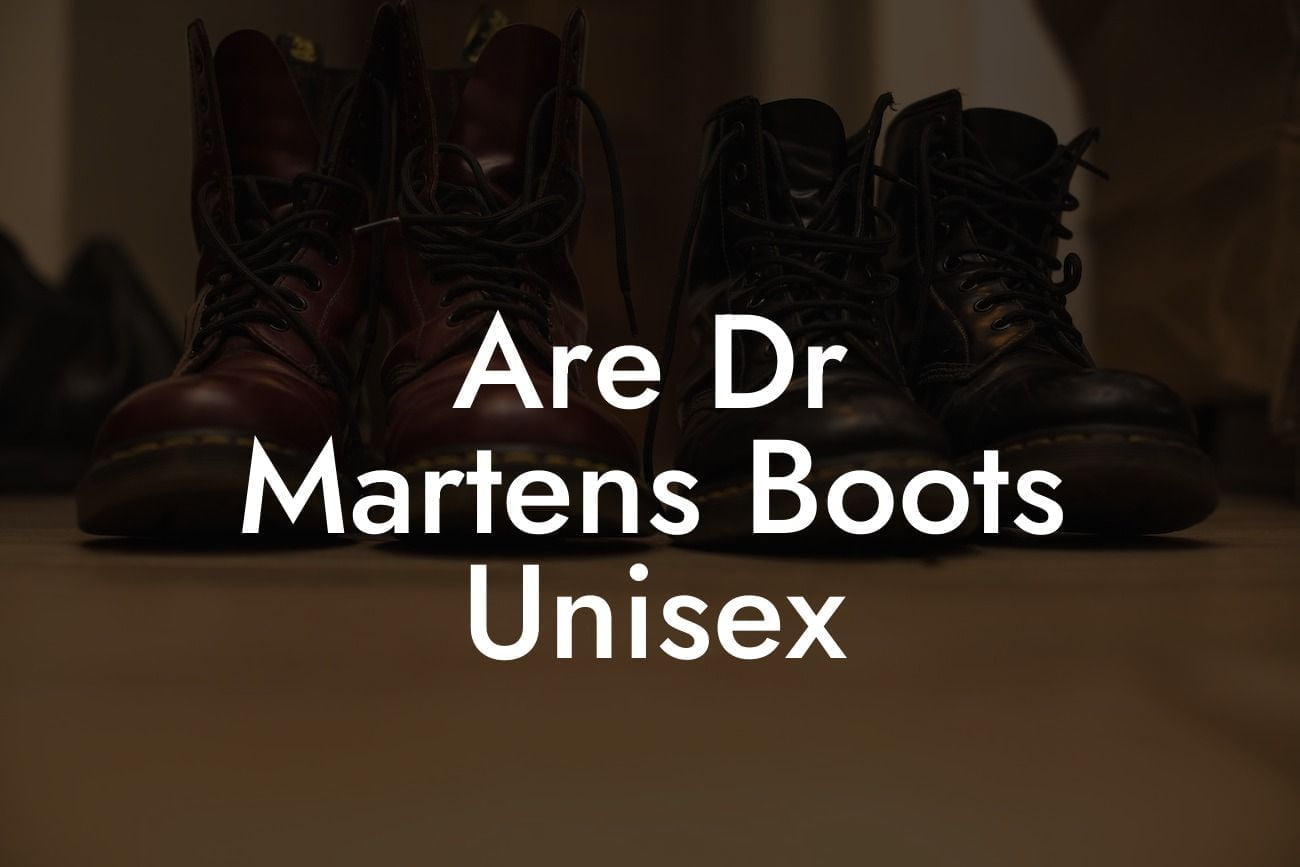 Are Dr Martens Boots Unisex