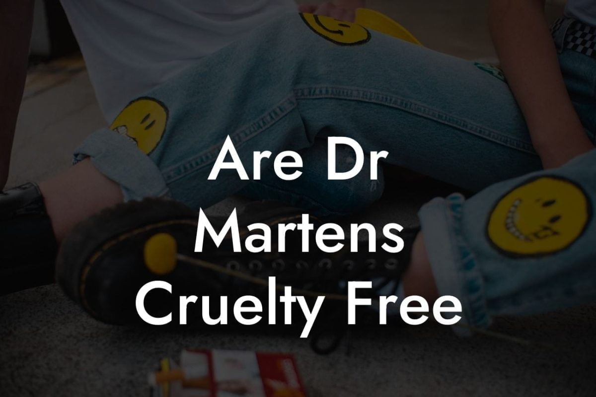 Are Dr Martens Cruelty Free