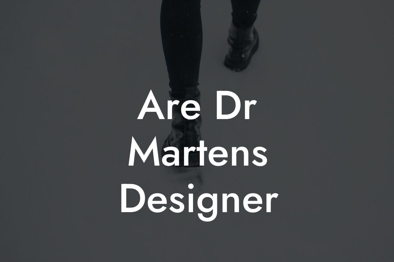 Are Dr Martens Designer