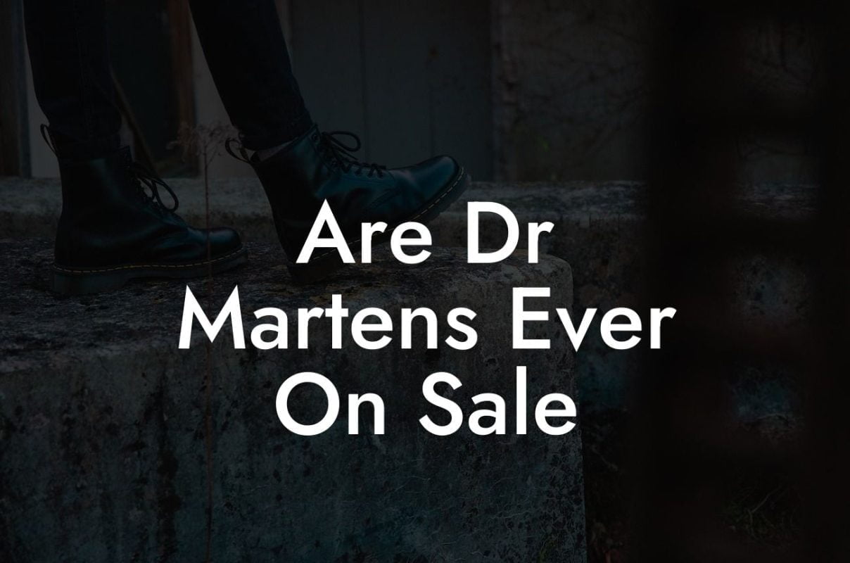 Are Dr Martens Ever On Sale