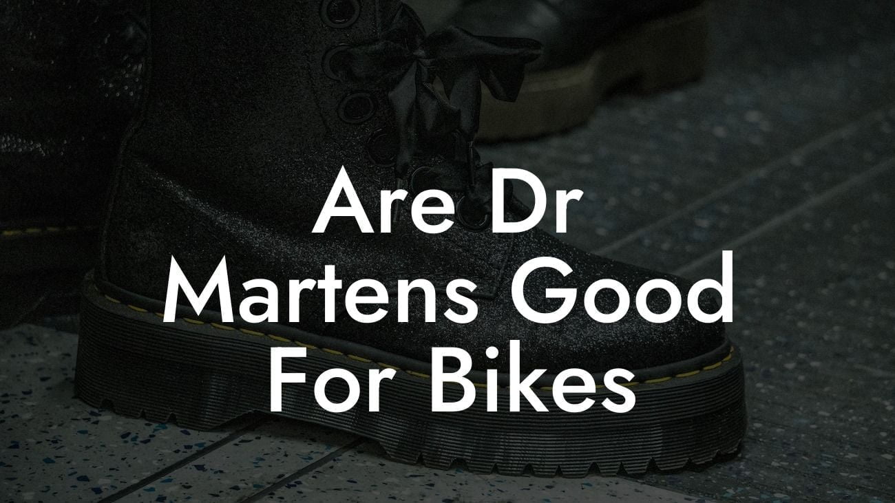 Are Dr Martens Good For Bikes