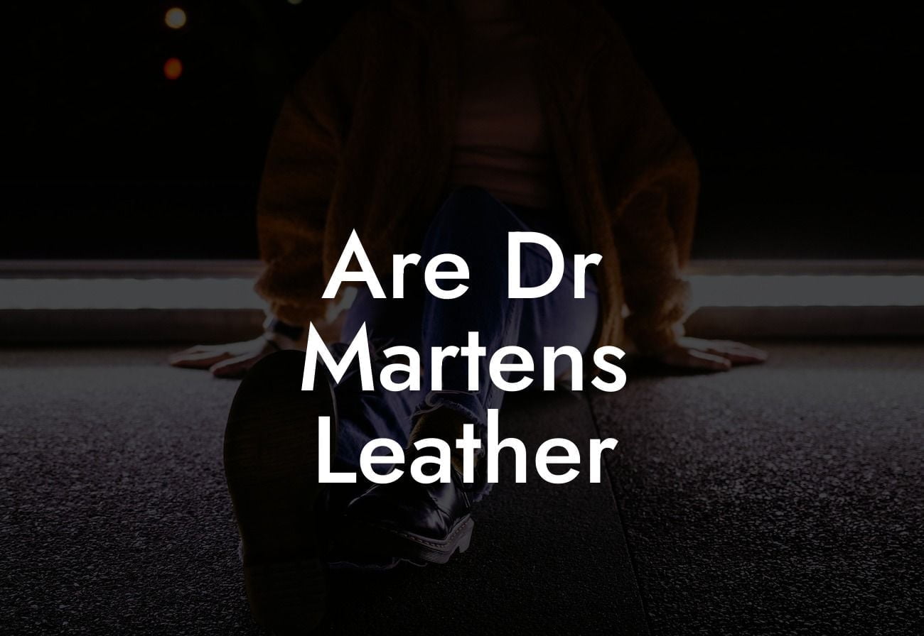 Are Dr Martens Leather