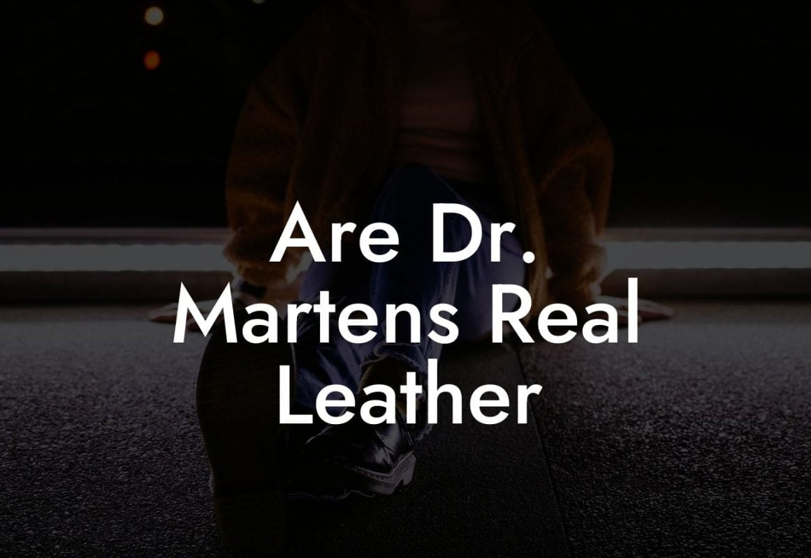 Are Dr. Martens Real Leather