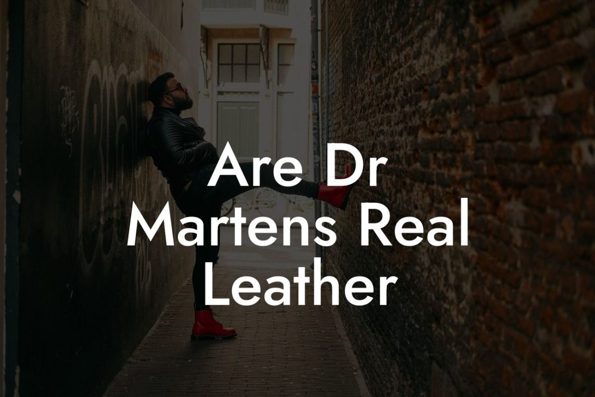 Are Dr Martens Real Leather