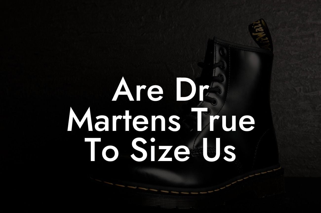Are Dr Martens True To Size Us